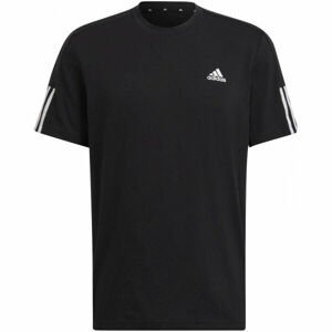 adidas MOTION TEE Pánské tréninkové tričko, Černá,Bílá, velikost S