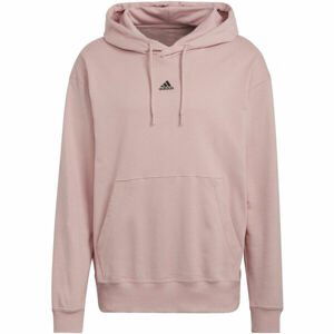 adidas FEELVIVID HOODIE Pánská mikina, růžová, velikost