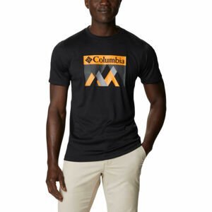 Columbia ZERO RULES SHORT Pánské triko, černá, velikost L