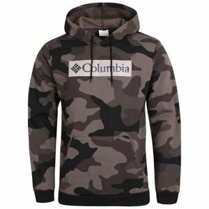 Columbia M LOGO PRINTED Pánská mikina, khaki, velikost XXL