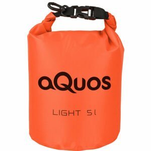 AQUOS LT DRY BAG 5L Vodotěsný vak s rolovacím uzávěrem, oranžová, velikost