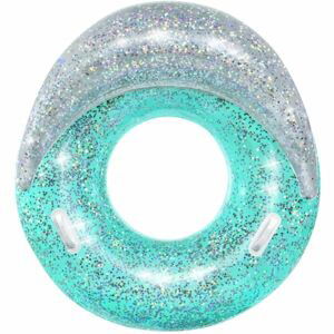 Bestway GLITTER DREAM SWIM TUBE Nafukovací kruh, tyrkysová, velikost