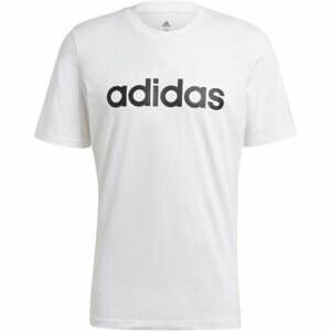 adidas LIN SJ T Pánské tričko, bílá, velikost XXL