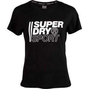Superdry CORE SPORT GRAPHIC TEE černá M - Pánské tričko