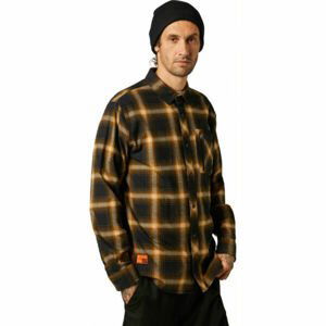 Fox GAMUT STRETCH FLANNEL Hnědá M - Košile