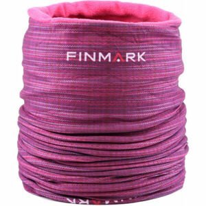 Finmark FSW-107 Multifunkční šátek, Růžová,Bílá, velikost