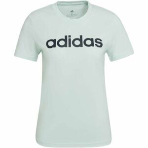 adidas LINEAR TEE Dámské tričko, světle zelená, velikost