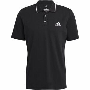 adidas SL POLO PQ PS Pánské polo tričko, černá, velikost XXL