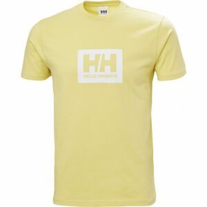Helly Hansen HH BOX TEE Pánské triko, žlutá, velikost S