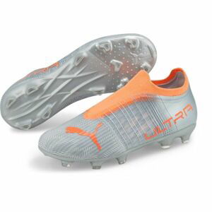 Puma ULTRA 3.4 FG/AG JR Dětské kopačky, stříbrná, velikost 34.5