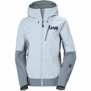 Helly Hansen W ODIN MOUNTAIN SOFTSHELL JACK Bílá XL - Dámská softshellová bunda