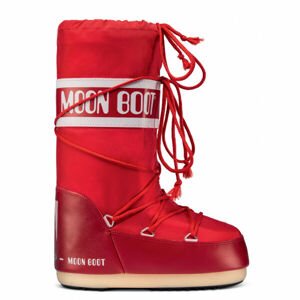 MOON BOOT ICON NYLON Dámské sněhule, červená, veľkosť 39-41