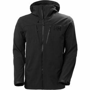 Helly Hansen ODIN MOUNTAIN SOFTSHELL JACKET Pánská softshellová bunda, černá, velikost XL