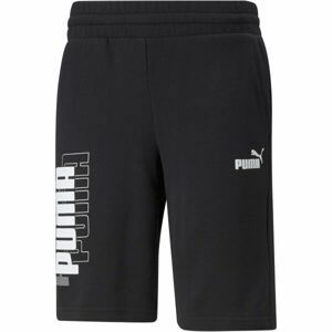 Puma POWER SHORTS 10 Pánské šortky, černá, veľkosť XL