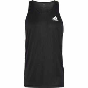 adidas OWN THE RUN TANK TOP Pánské sportovní tílko, černá, veľkosť XL