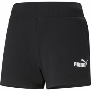 Puma ESS 4 SWEATS TR Dámské šortky, černá, veľkosť XS