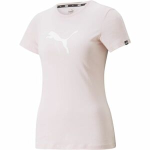 Puma POWER GRAPHIC TEE Dámské sportovní triko, růžová, veľkosť XL