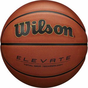 Wilson ELEVATE TGT Basketbalový míč, Hnědá, velikost 7
