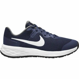 Nike REVOLUTION 6 GS Dětská běžecká obuv, modrá, velikost 35.5