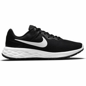 Nike REVOLUTION 6 Pánská běžecká obuv, Černá,Bílá, velikost 10