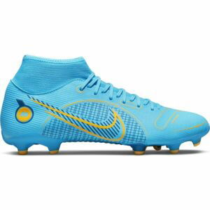 Nike MERCURIAL SUPERFLY 8 ACADEMY FG/MG Pánské kopačky, modrá, velikost 44