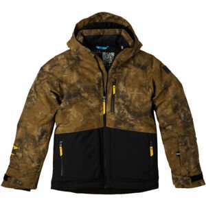 O'Neill TEXTURE JACKET  170 - Chlapecká lyžařská/snowboardová bunda