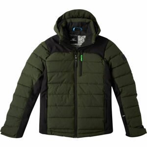 O'Neill IGNEOUS Chlapecká lyžařská/snowboardová bunda, khaki, veľkosť 128