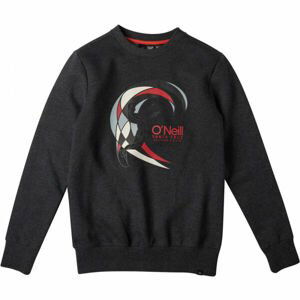 O'Neill CIRCLE SURFER CREW SWEAT Chlapecká mikina, tmavě šedá, velikost 152