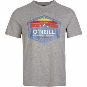 O'Neill MTN HORIZON SS T-SHIRT Pánské tričko, šedá, veľkosť M