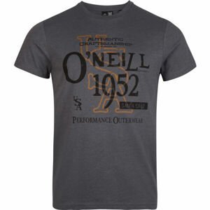 O'Neill CRAFTED SS T-SHIRT Pánské tričko, tmavě šedá, velikost XL