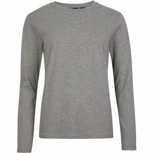 O'Neill ESSENTIAL CREW LS T-SHIRT Dámské triko s dlouhým rukávem, šedá, velikost XL