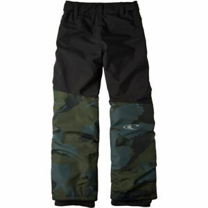 O'Neill ANVIL COLORBLOCK PANTS Chlapecké snowboardové/lyžařské kalhoty, khaki, velikost 152