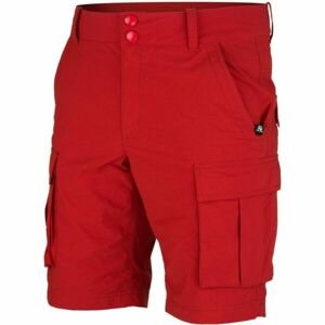 Northfinder HOUSTON Pánské šortky, červená, velikost