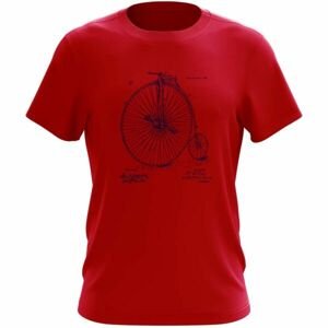 Northfinder TADEO Pánské tričko, červená, velikost XXL