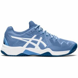 ASICS GEL-RESOLUTION 8 CLAY GS Dětská tenisová obuv, modrá, veľkosť 33.5