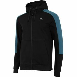 4F MENS SWEATSHIRT Pánská mikina, černá, veľkosť S