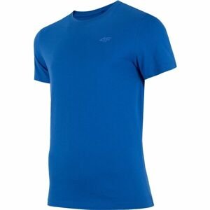 4F MENS T-SHIRT Pánské tričko, modrá, velikost L