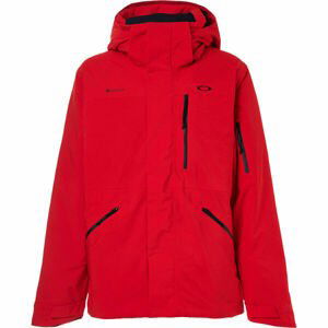 Oakley SUB TEMP RC GORE-TEX Pánská lyžařská bunda, červená, velikost L