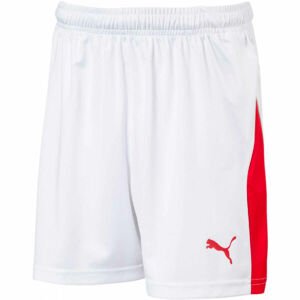 Puma LIGA SHORTS WITH BRIEF JR  128 - Chlapecké fotbalové šortky