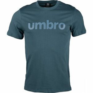 Umbro LINEAR LOGO GRAPHIC TEE Pánské triko, tmavě modrá, veľkosť M