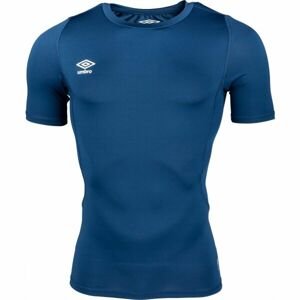 Umbro CORE SS CREW BASELAYER Pánské sportovní triko, tmavě modrá, velikost XL