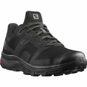 Salomon OUTLINE PRISM GTX Pánská treková obuv, Černá, velikost 11