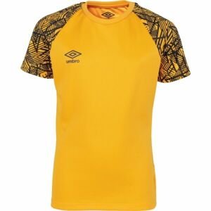 Umbro PRO TRAINING GRAPHIC JERSEY JNR Dětské sportovní triko, oranžová, velikost