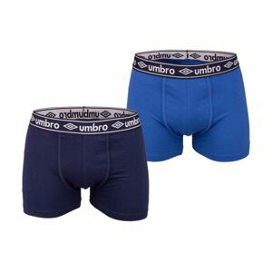 Umbro BOXER SHORT 2 PACK Pánské boxerky, tmavě modrá, velikost