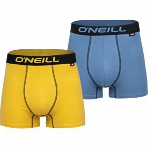 O'Neill BOXER PLAIN 2PACK Pánské boxerky, žlutá, velikost M