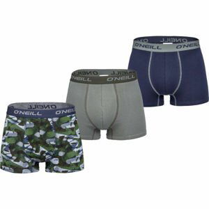 O'Neill BOXER CAMO&PLAIN 3PACK  M - Pánské boxerky