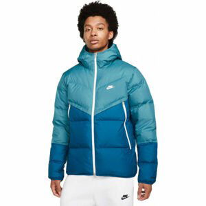 Nike SPORTSWEAR WINDRUNNER Pánská zateplená bunda, tyrkysová, veľkosť S