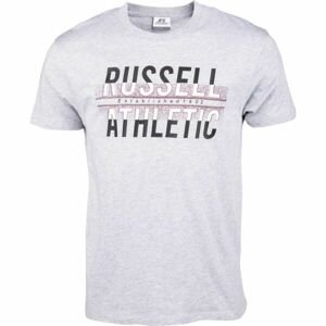 Russell Athletic LARGE TRACKS Pánské tričko, šedá, velikost