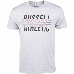 Russell Athletic LARGE TRACKS Pánské tričko, šedá, velikost