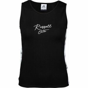 Russell Athletic WOMEN T-SHIRT Dámské tričko, černá, velikost L